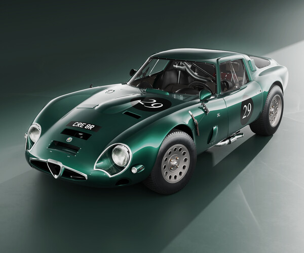 ArtStation - Alfa Romeo Giulia TZ2 carrozzata zagato 1965