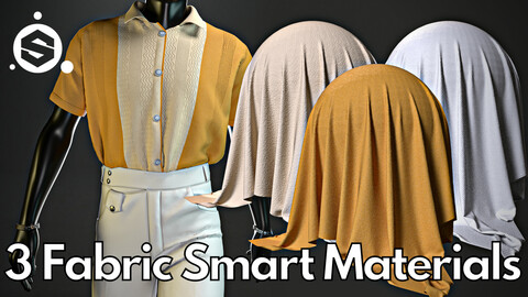 3 Fabric smart material : Vintage outfit No.1