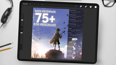 Birds Brushpack 75+ for Procreate