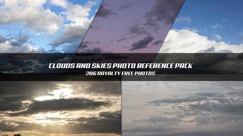 Clouds and Skies Photo Reference Pack