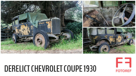 35 photos of Derelict Chevrolet Coupe 1930