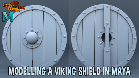 Modelling a Viking Shield in Maya