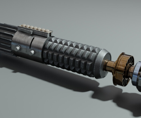 ArtStation - Obi Wan's Lightsaber - Star Wars | Game Assets