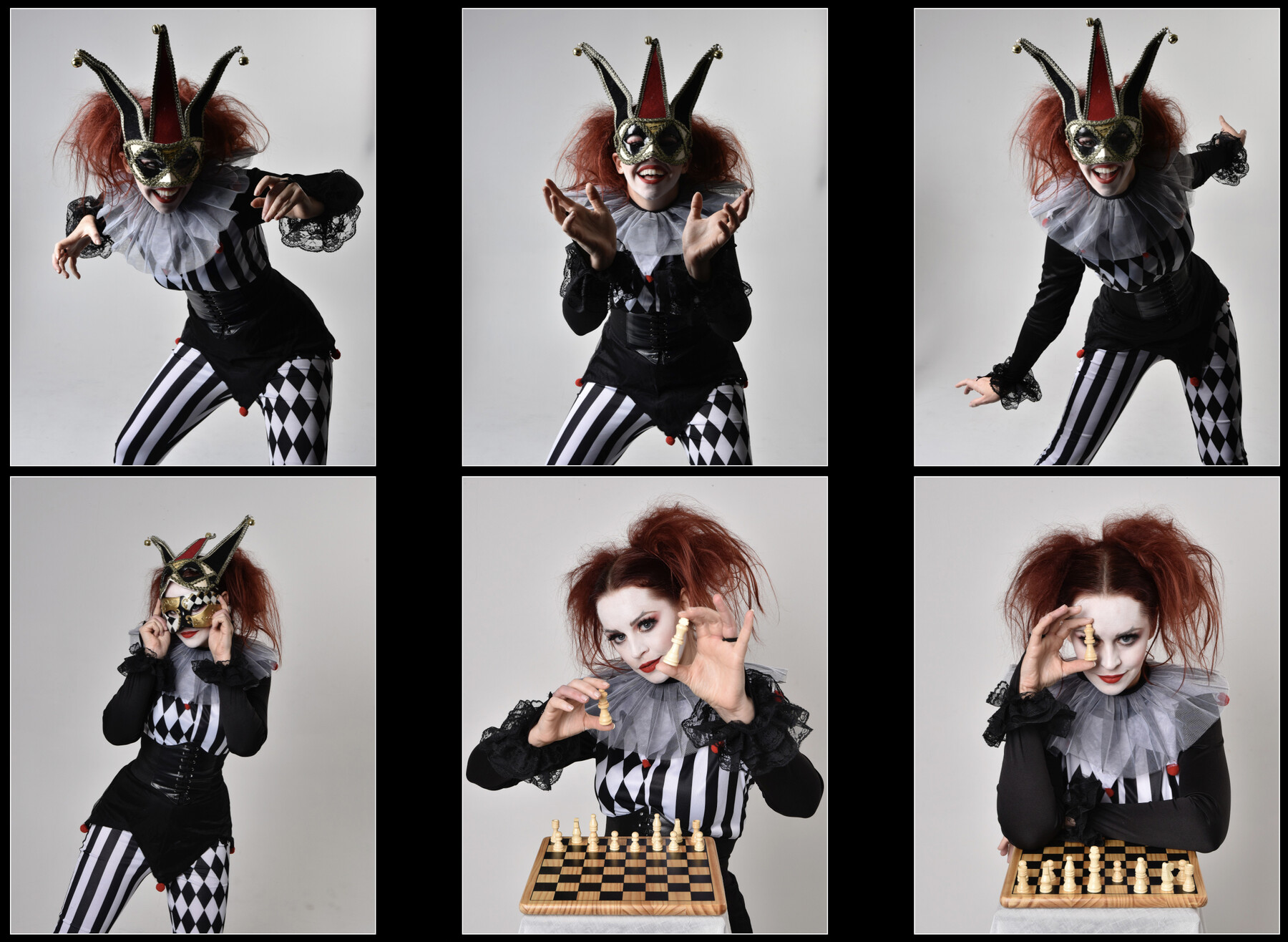Jessica Truscott - x130 Jester Pose Reference pack