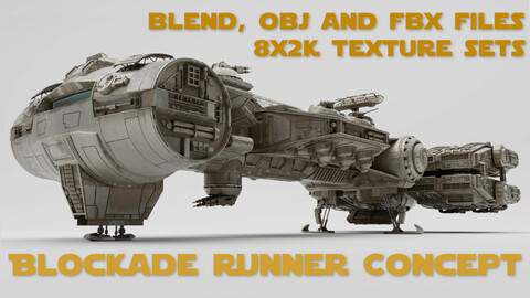 Blockade Runner Concept - Star Wars