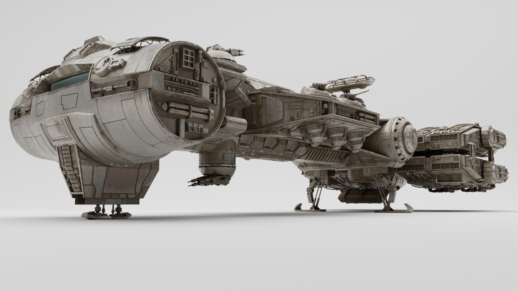 ArtStation Blockade Runner Concept Star Wars Game Assets