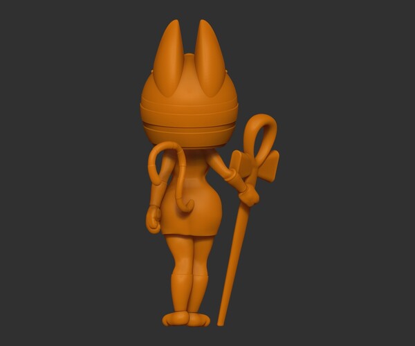 ArtStation - Ankha 3D Print Model | Resources