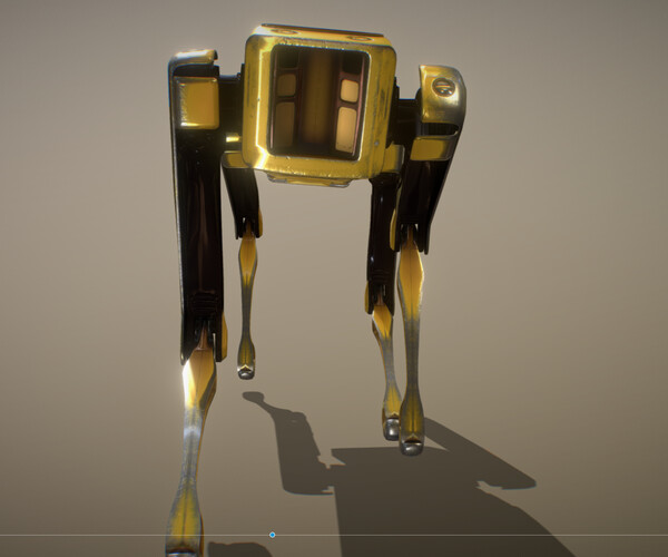 ArtStation - Spot Robot Boston Dynamics | Game Assets