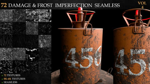 72 DAMAGE & FROST  IMPERFECTION  SEAMLESS-VOL 4