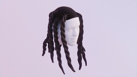 Large Braided Dreads