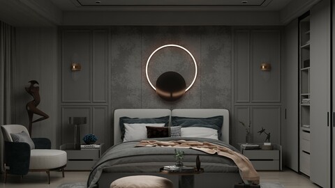 Modern Style Bedroom - 518