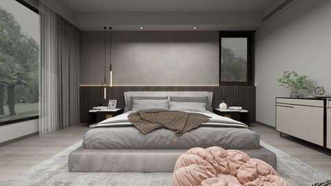 Modern Style Bedroom - 526