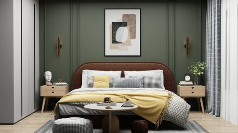 Modern Style Bedroom - 528