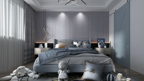 Modern Style Bedroom - 531