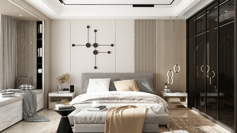 Modern Style Bedroom - 537