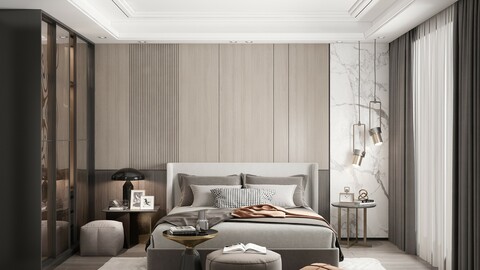 Modern Style Bedroom - 540