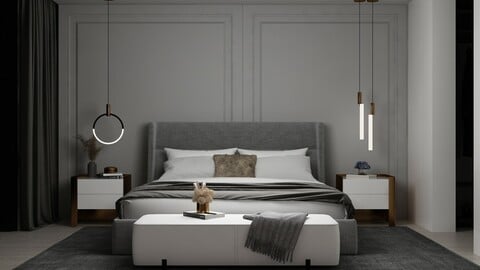 Modern Style Bedroom - 547