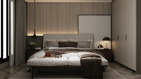 Modern Style Bedroom - 550