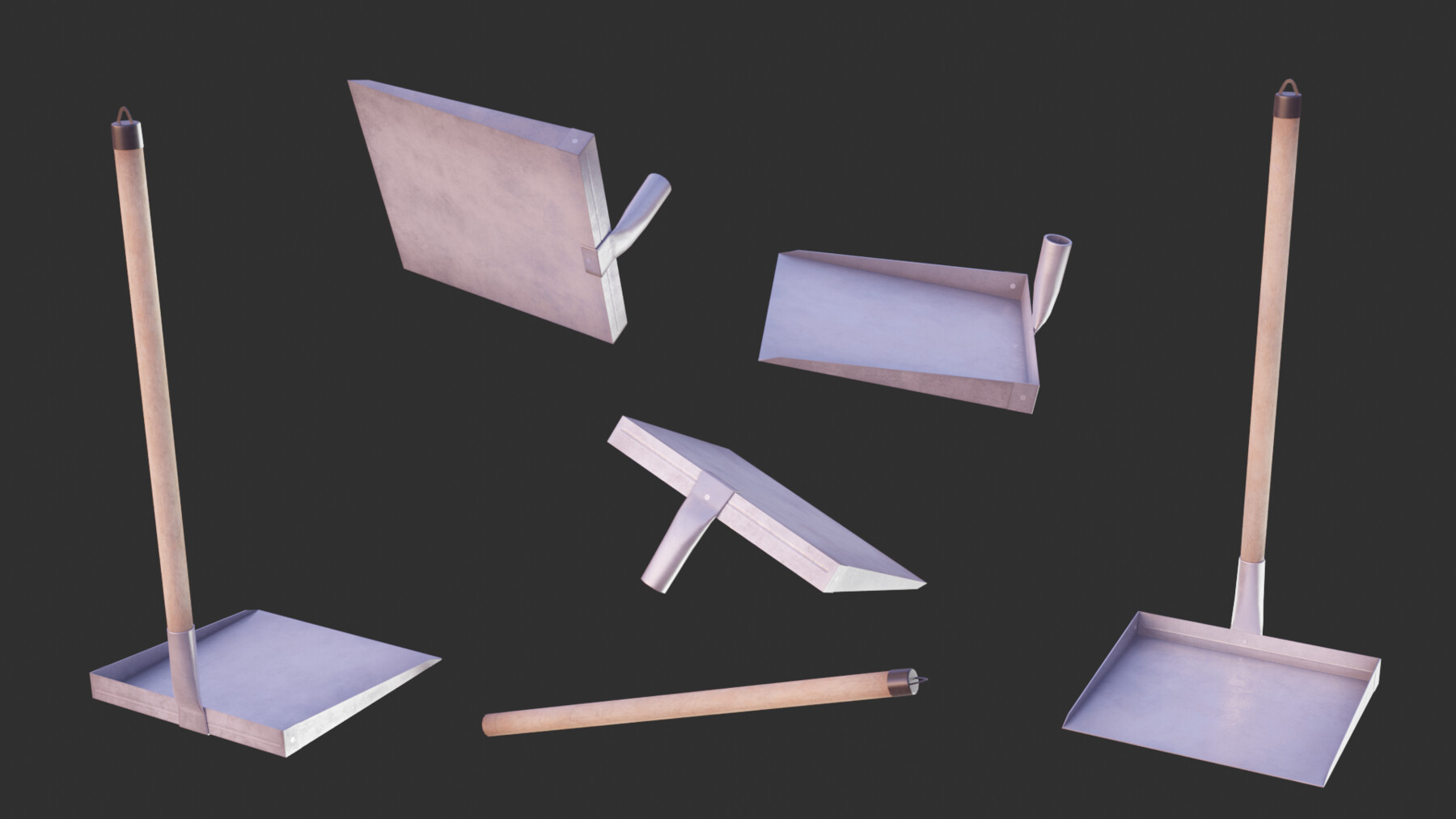 ArtStation 4 Shovels Game Assets