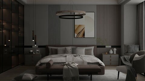 Modern Style Bedroom - 551