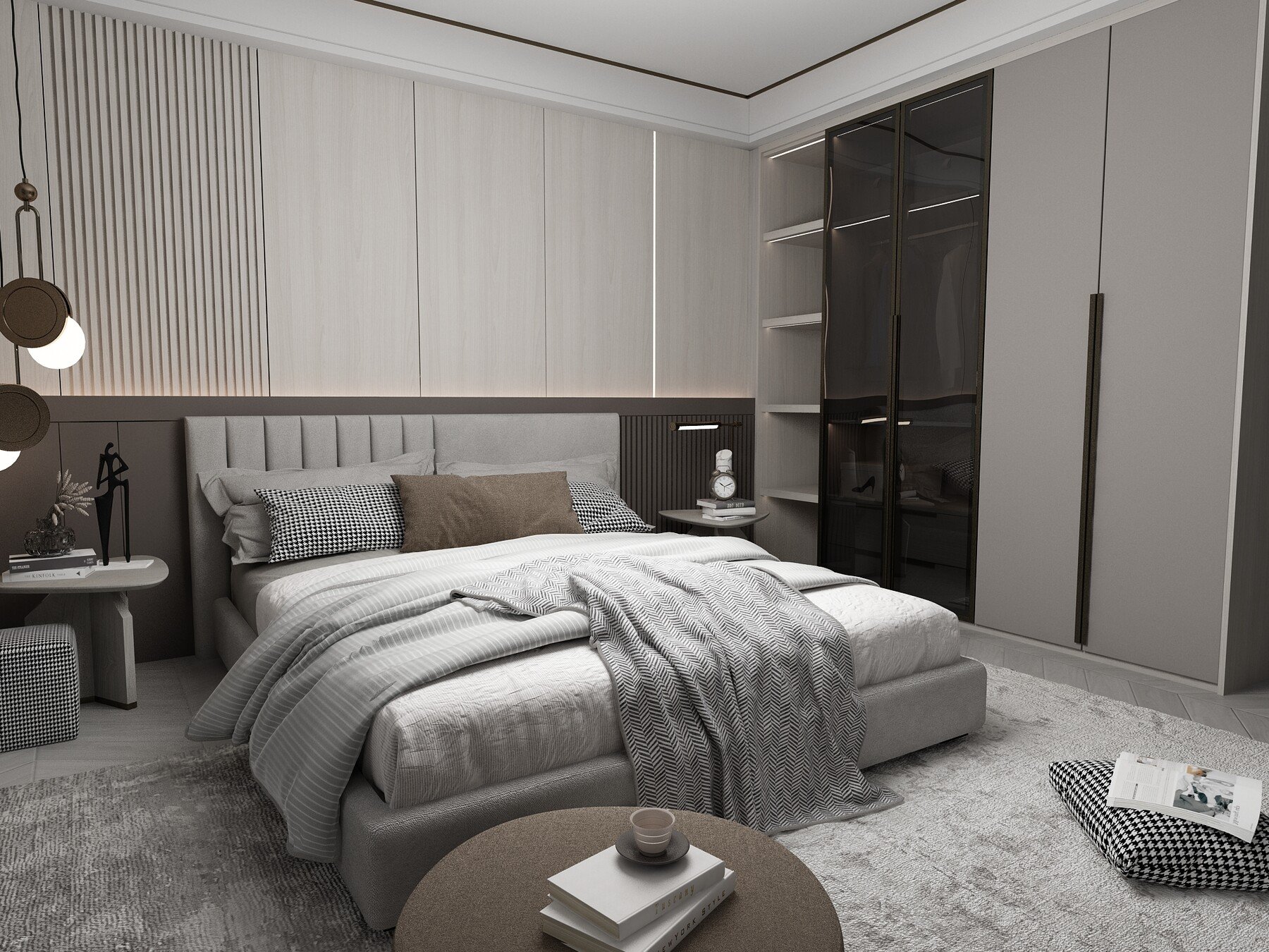 ArtStation - Modern Style Bedroom - 553 | Resources