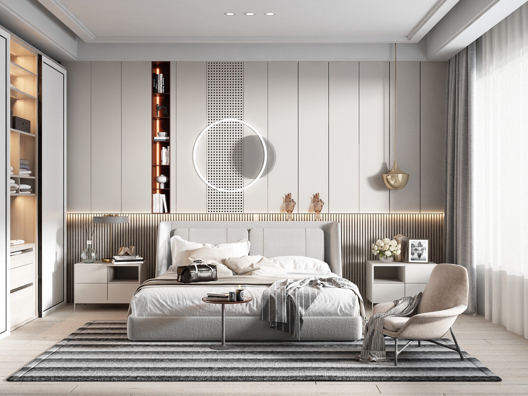 ArtStation - Modern Style Bedroom - 556 | Resources