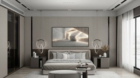 Modern Style Bedroom - 557