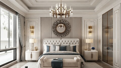 Modern Style Bedroom - 558