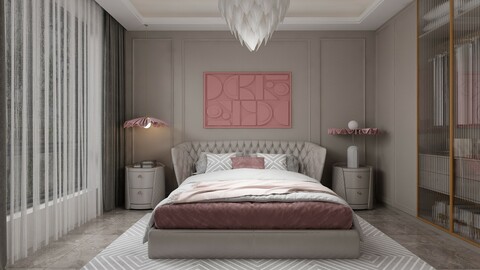 Modern Style Bedroom - 559