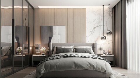 Modern Style Bedroom - 603