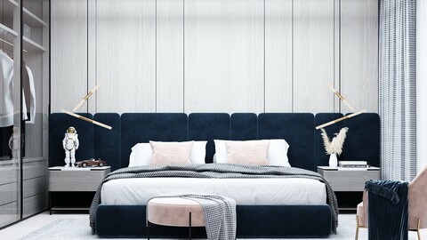 Modern Style Bedroom - 610