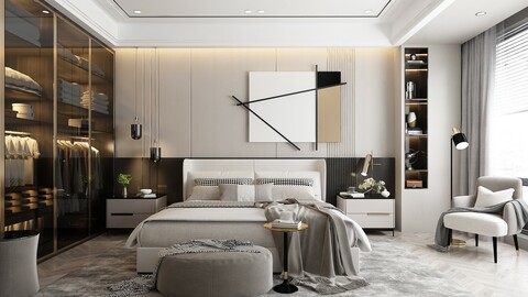 Modern Style Bedroom - 612