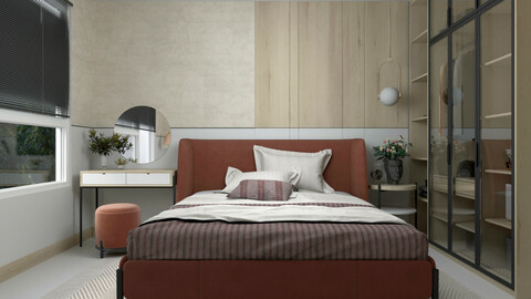 Modern Style Bedroom - 613