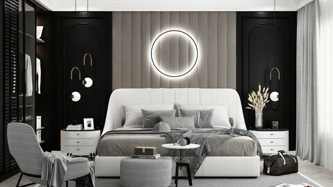 Modern Style Bedroom - 615