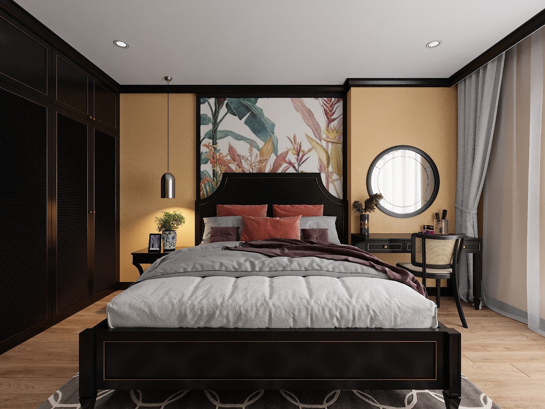 ArtStation - Modern Style Bedroom - 616 | Resources