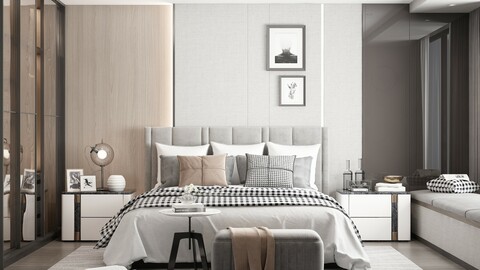 Modern Style Bedroom - 617