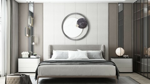 Modern Style Bedroom - 619
