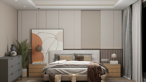 Modern Style Bedroom - 627