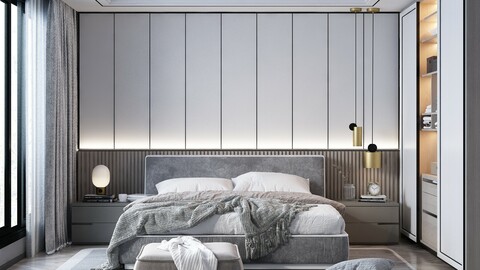 Modern Style Bedroom - 628