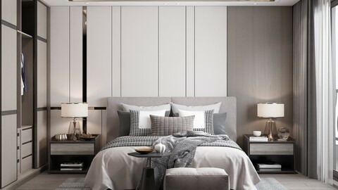 Modern Style Bedroom - 629