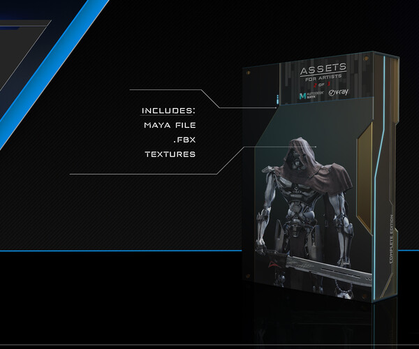 ArtStation - Free Male Robot Rig - Project | Resources