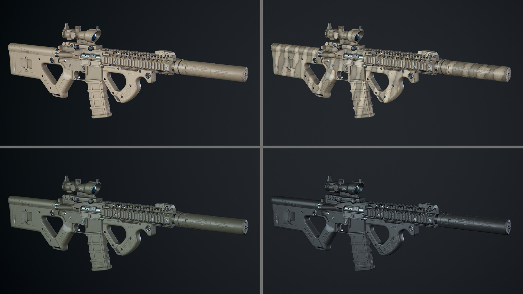 リアルパーツを組み込んだ豪華なカスタムM4はいかが？「M4A1 MWS