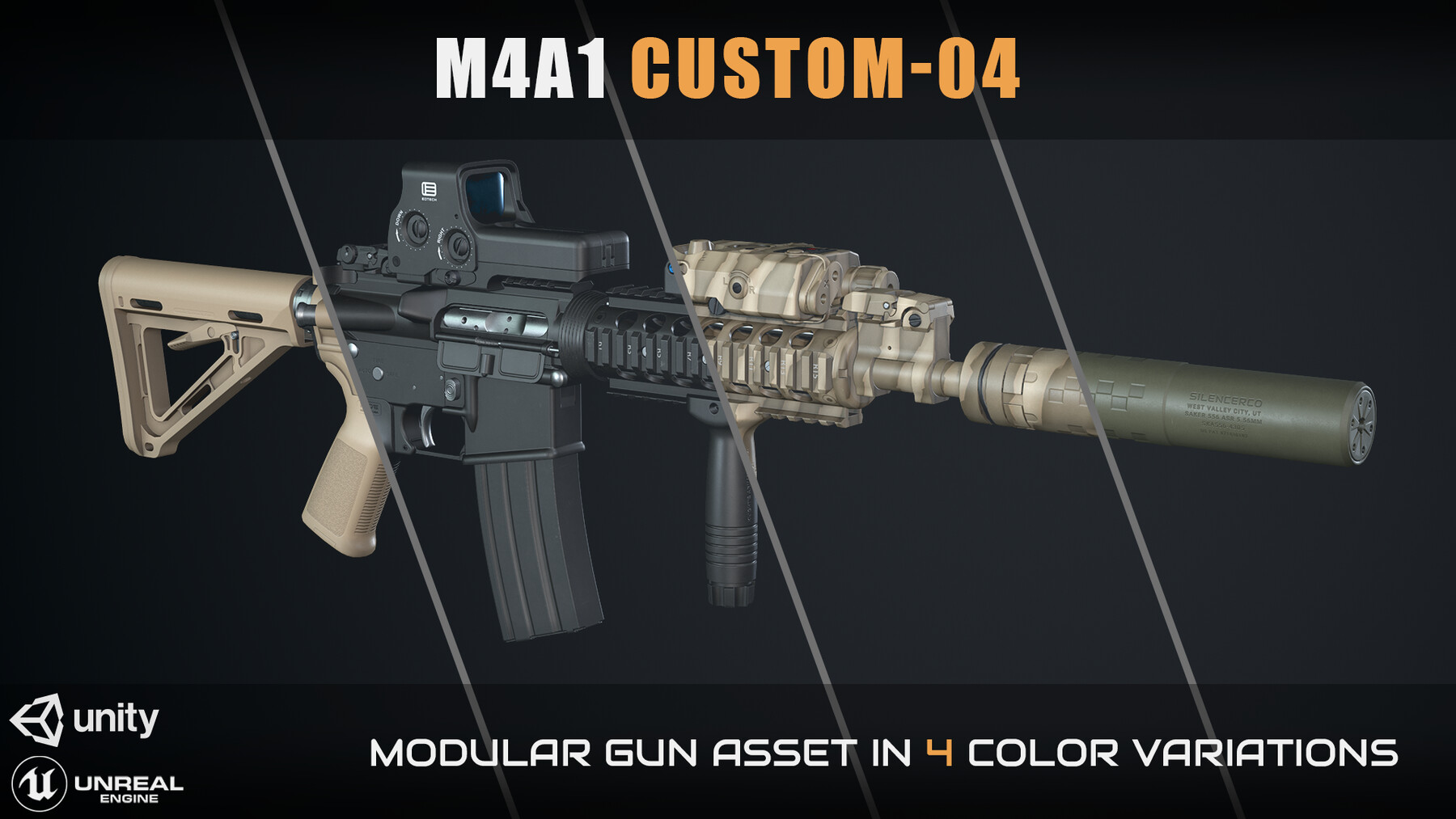custom magpul m4 carbine