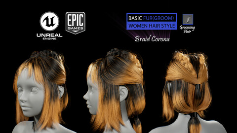 Corona Hair Braid Groom