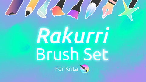 Rakurri Brush Set V2 for Krita