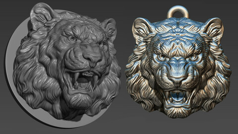 Tiger pendant