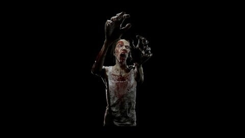 Zombie - Starved Male [UE4]