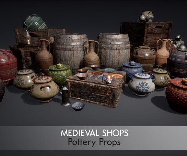 Medieval Decor Pack in Props - UE Marketplace