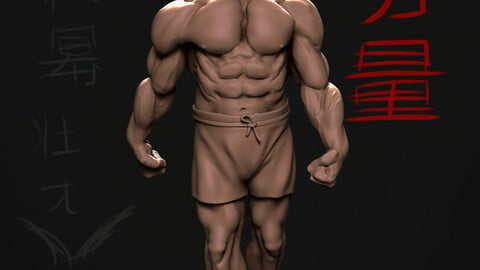 ArtStation - BAKI 3D Model - Spec