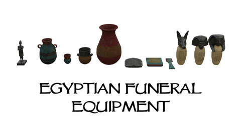 Egyptian Funeral Equipment